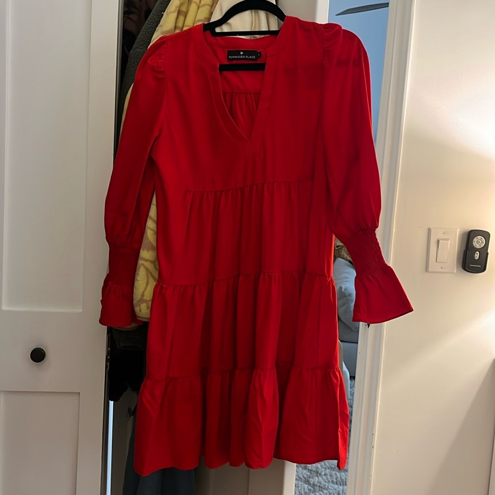 Red Tuckernuck Dress